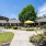 courtyard area between buildings