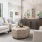 sitting area in well lit clubhouse